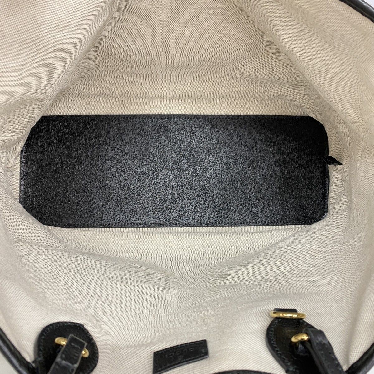 Gucci Tote GG Marmont Leather Black Gold 2-Way — view 4