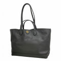 Gucci Tote GG Marmont Leather Black Gold 2-Way