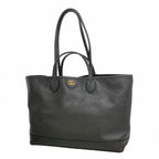Gucci Tote GG Marmont Leather Black Gold 2-Way