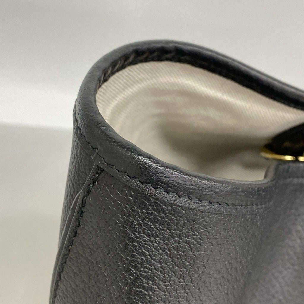 Gucci Tote GG Marmont Leather Black Gold 2-Way — view 7