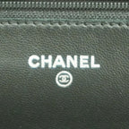Chanel Shoulder Bag Camellia Lambskin Black Silver — view 5