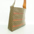 Celine Shoulder Bag Macadam Brown Gold — view 2
