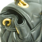 Gucci Backpack GG Marmont Leather Black Gold — view 8