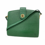 Louis Vuitton Shoulder Bag Epi Green