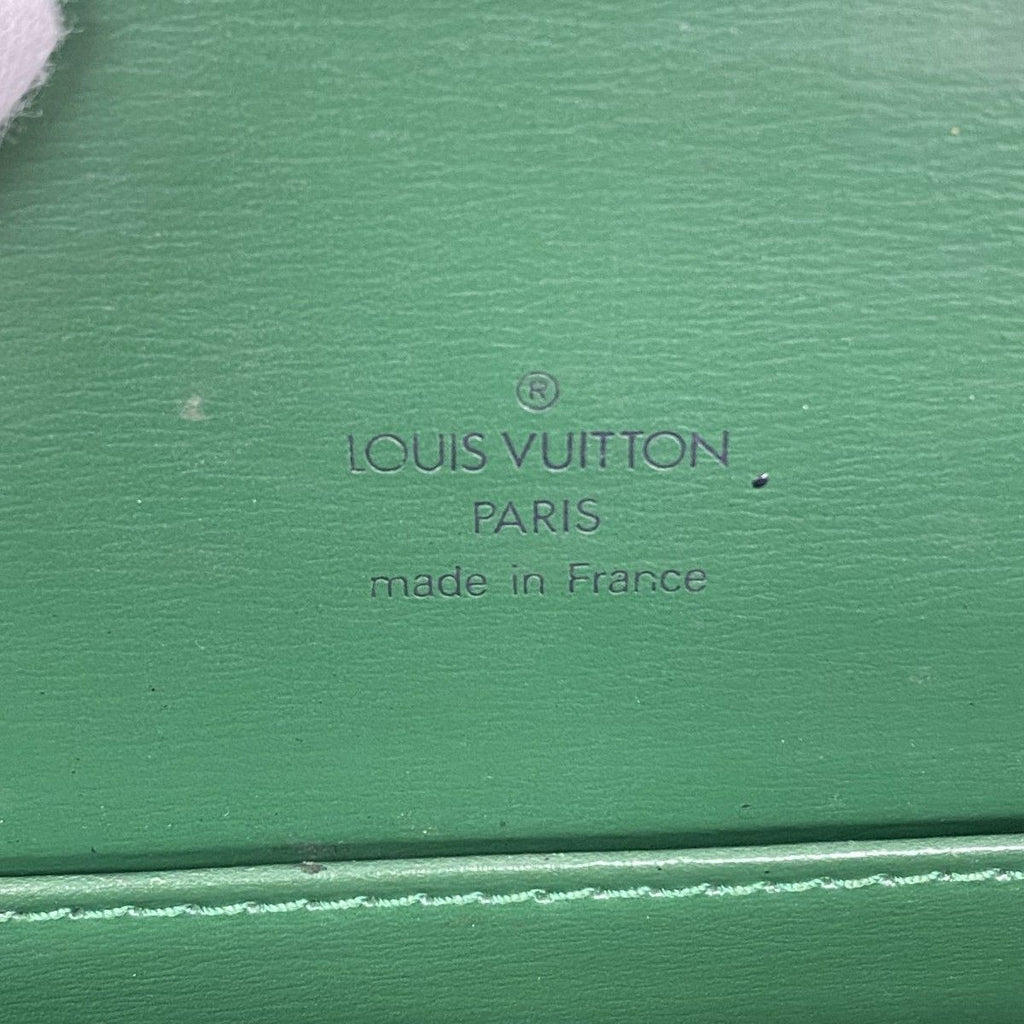 Louis Vuitton Shoulder Bag Epi Green — view 5