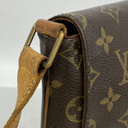 Louis Vuitton Shoulder Bag Monogram Musette Brown — view 7