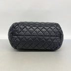 Chanel Handbag Nylon Black Silver — view 3