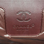 Chanel Handbag Nylon Black Silver — view 5