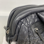 Chanel Handbag Nylon Black Silver — view 7