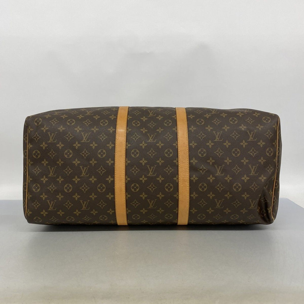 Louis Vuitton Boston Bag Monogram Keepall 60 Brown — view 3