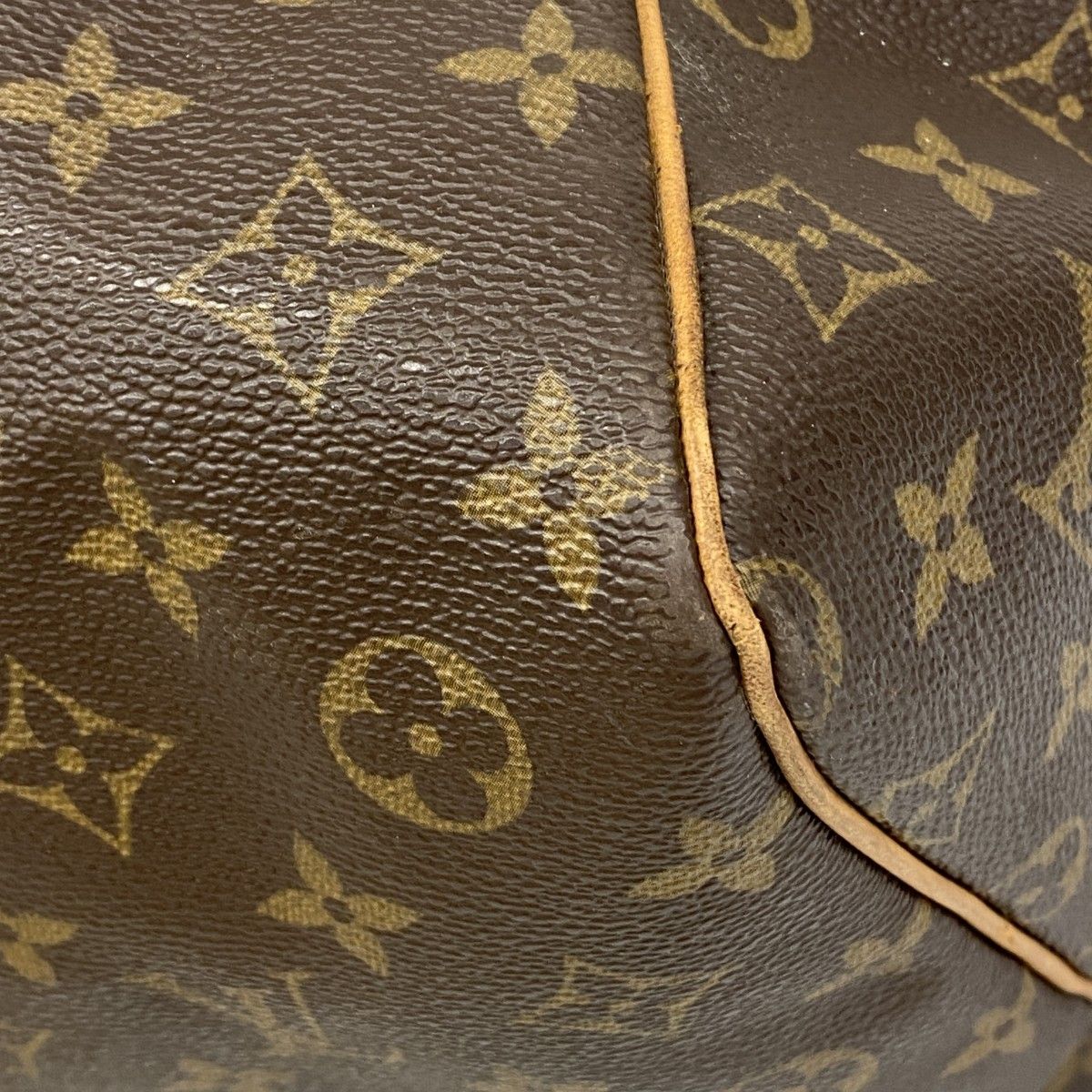 Louis Vuitton Boston Bag Monogram Keepall 60 Brown — view 6