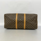 Louis Vuitton Boston Bag Monogram Keepall 55 Brown — view 3