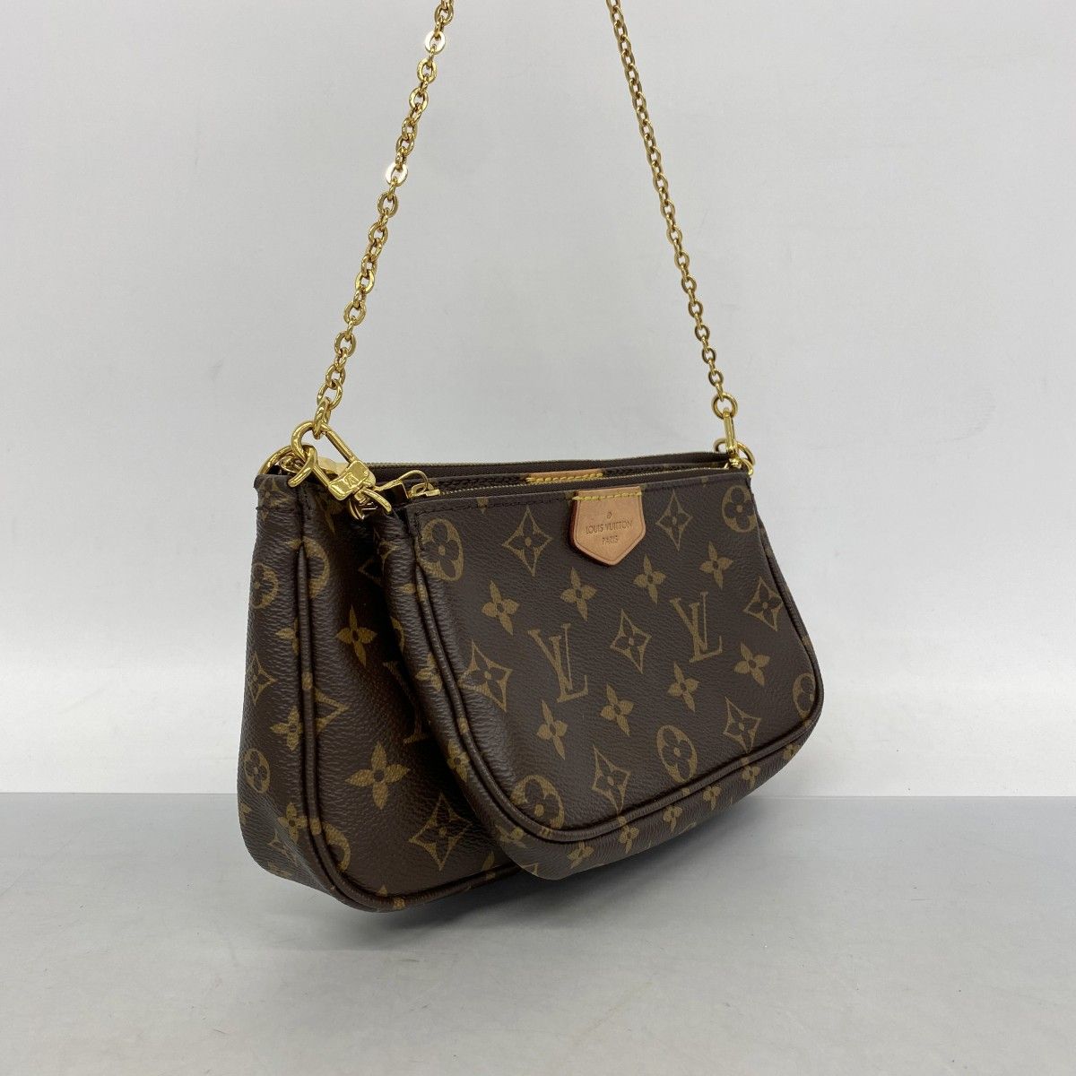 Louis Vuitton Handbag Monogram Multypochette Soir Brown — view 2