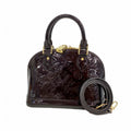 Louis Vuitton Handbag Vernis Alma BB Amarante 2-Way