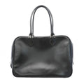 Hermes Handbag 28 Box Calf Black Silver
