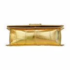 Chanel Shoulder Bag Boy Leather Gold — view 3