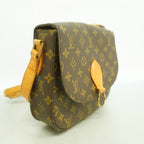 Louis Vuitton Shoulder Bag Monogram Saint Cloud GM Brown — view 2