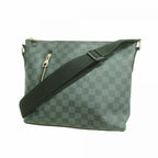 Louis Vuitton Shoulder Bag Damier Graphite PM Black Gray