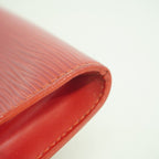 Louis Vuitton Pouch Epi Pochette Soir Castilianred — view 6