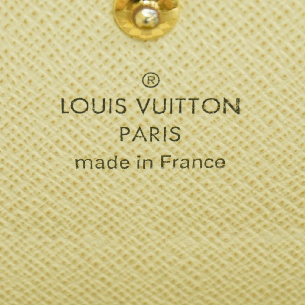 Louis Vuitton Wallet Damier Azur Portefeuille Sarah White — view 4