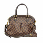 Louis Vuitton Handbag Damier Trevi PM Ebene 2-Way