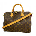 Louis Vuitton Handbag Monogram Speedy Bandouliere 30 Brown 2-Way