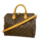 Louis Vuitton Handbag Monogram Speedy Bandouliere 30 Brown 2-Way