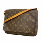 Louis Vuitton Shoulder Bag Monogram Musette Tango Short Strap Brown