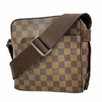 Louis Vuitton Shoulder Bag Damier Olaf PM Ebene