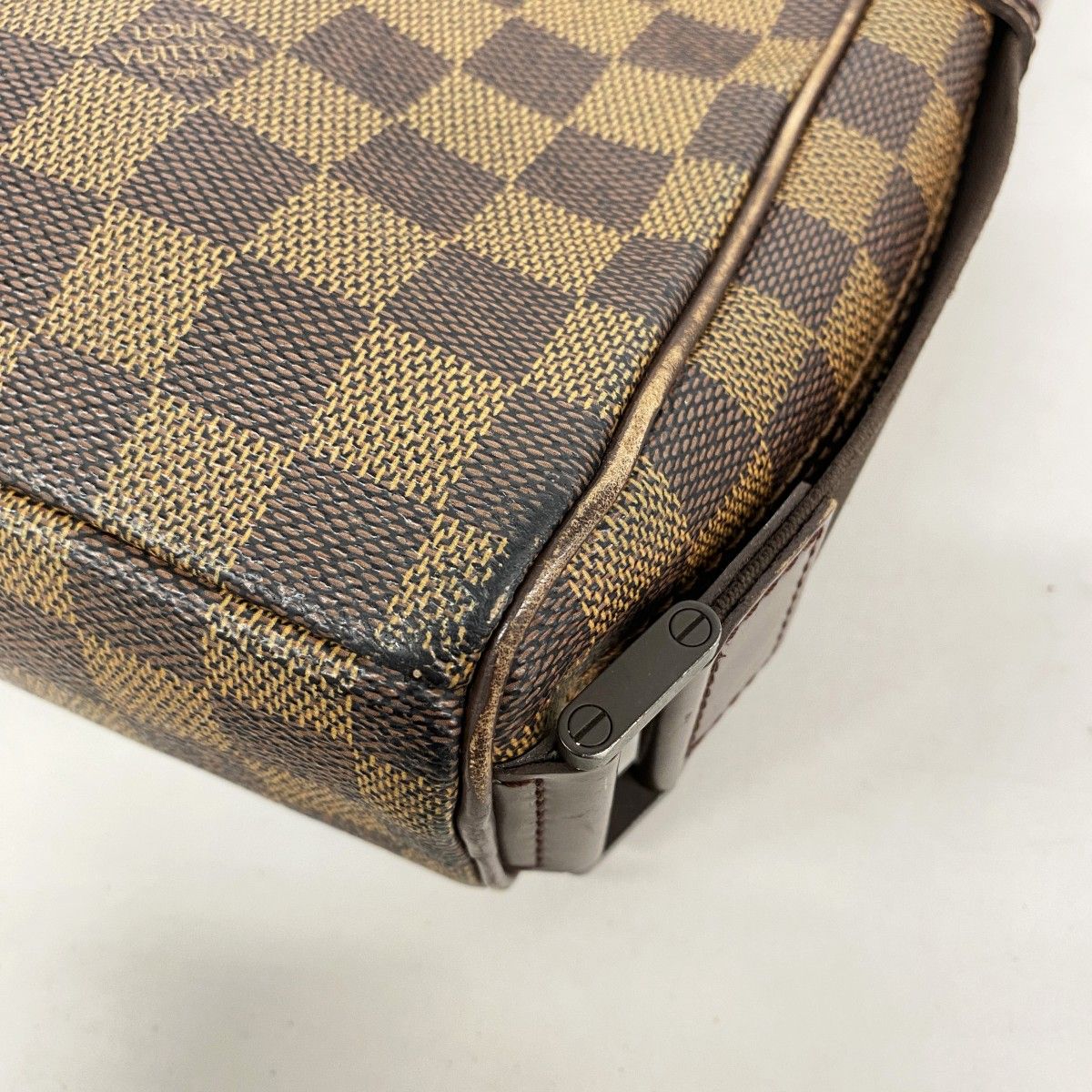 Louis Vuitton Shoulder Bag Damier Olaf PM Ebene — view 6