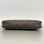 Louis Vuitton Pouch Monogram Pochette Soir Brown — view 3