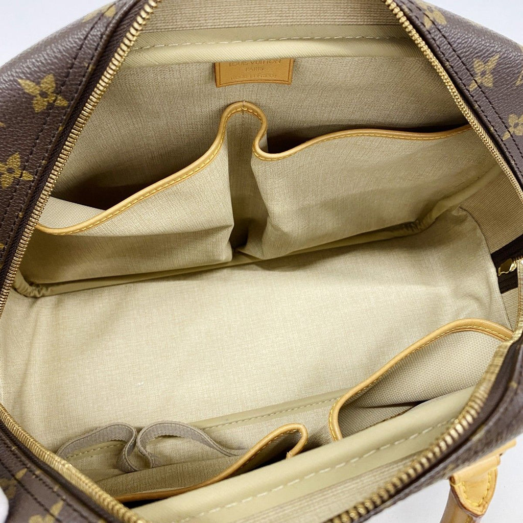 Louis Vuitton Handbag Monogram Deauville Brown — view 4