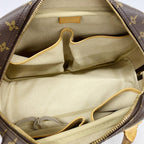 Louis Vuitton Handbag Monogram Deauville Brown — view 4