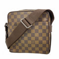 Louis Vuitton Shoulder Bag Damier Olaf PM Ebene
