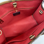 Louis Vuitton Handbag Monogram Giant Reverse On The Go PM Brown 2-Way — view 4