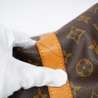 Louis Vuitton Boston Bag Monogram Keepall Bandouliere 60 Brown — view 7