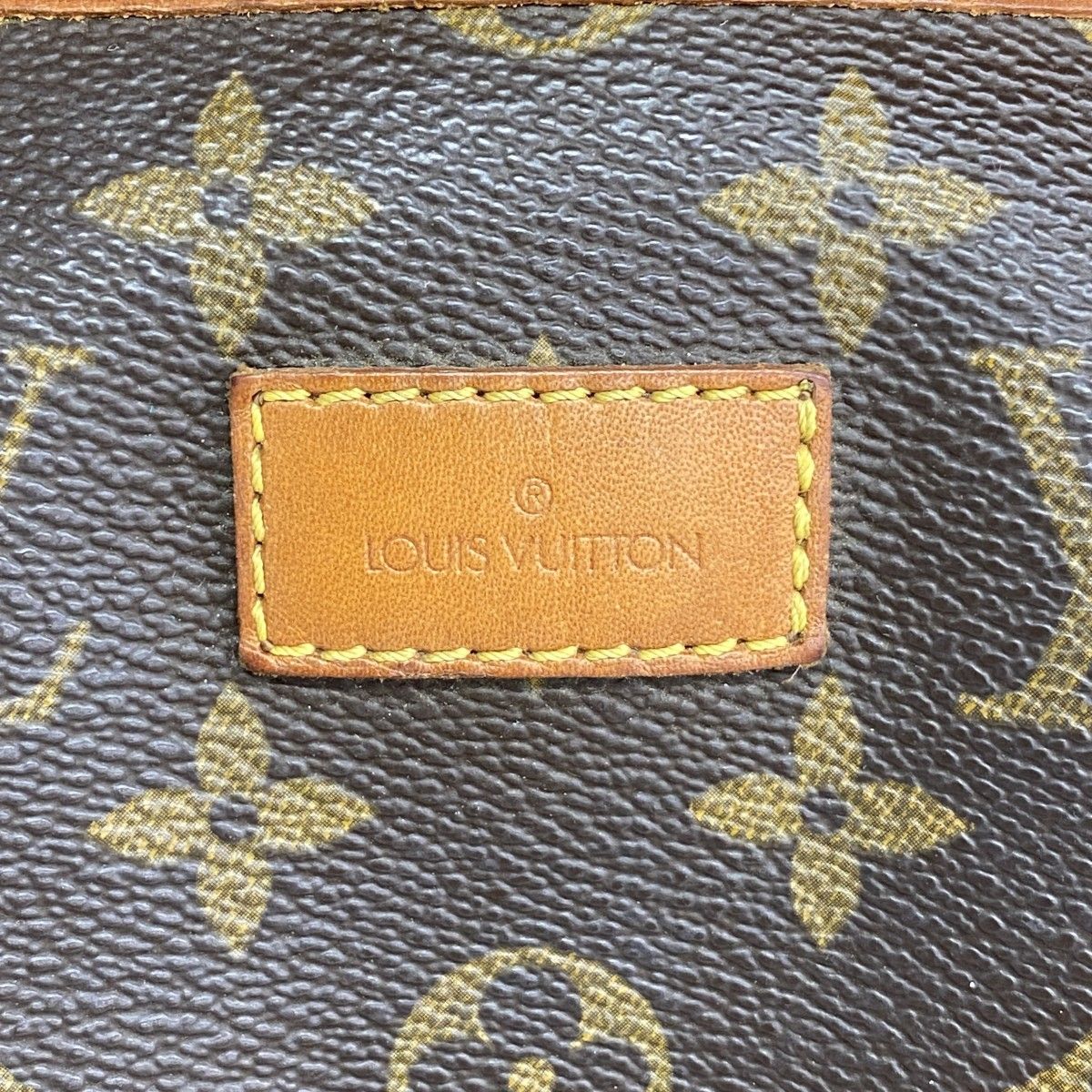 Louis Vuitton Shoulder Bag Monogram Saumur 35 Brown — view 5