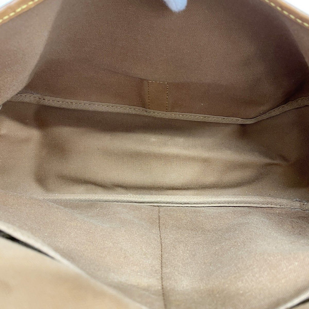 Louis Vuitton Shoulder Bag Monogram Saumur 35 Brown — view 4