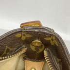 Louis Vuitton Shoulder Bag Monogram Looping GM Brown — view 7