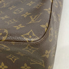 Louis Vuitton Shoulder Bag Monogram Looping GM Brown — view 6