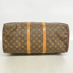 Louis Vuitton Boston Bag Monogram Keepall 45 Brown — view 3