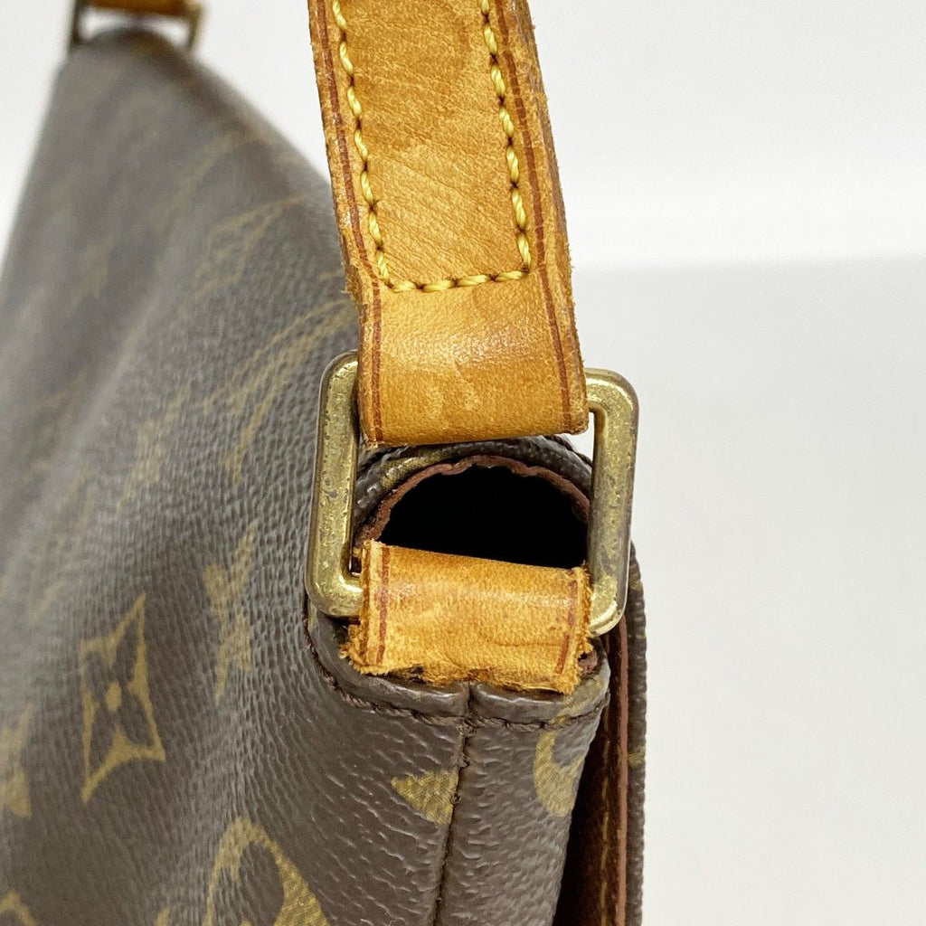 Louis Vuitton Shoulder Bag Monogram Musette Tango Short Strap Brown — view 8