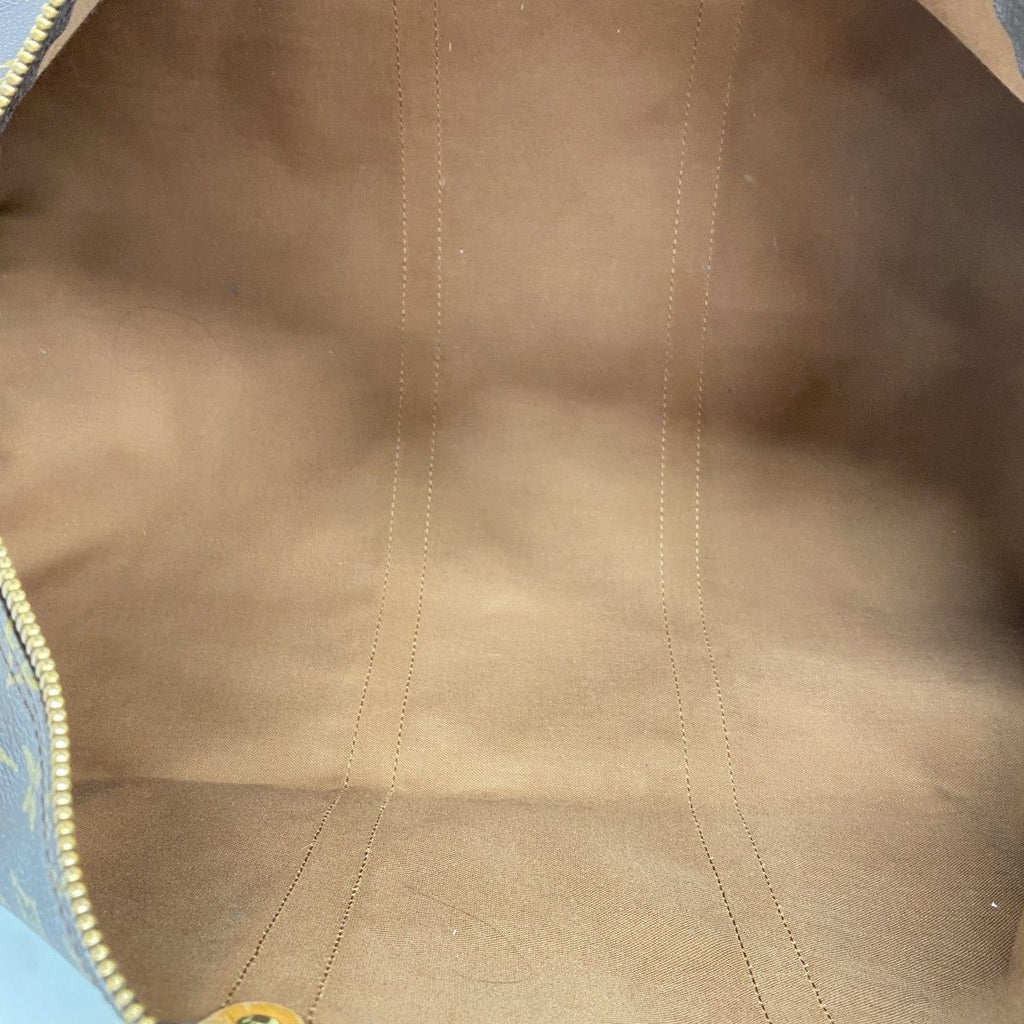 Louis Vuitton Boston Bag Monogram Keepall Bandouliere 55 Brown — view 4