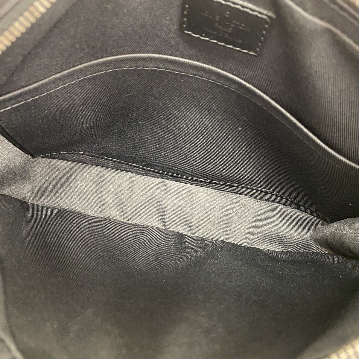 Louis Vuitton Shoulder Bag Monogram Eclipse Reverse Trio Messenger Black Gray — view 4