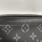 Louis Vuitton Shoulder Bag Monogram Eclipse Reverse Trio Messenger Black Gray — view 8