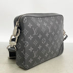 Louis Vuitton Shoulder Bag Monogram Eclipse Reverse Trio Messenger Black Gray — view 2