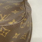 Louis Vuitton Shoulder Bag Monogram Looping MM Brown — view 7