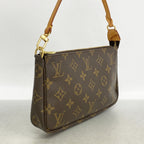 Louis Vuitton Pouch Monogram Pochette Soir Brown — view 2