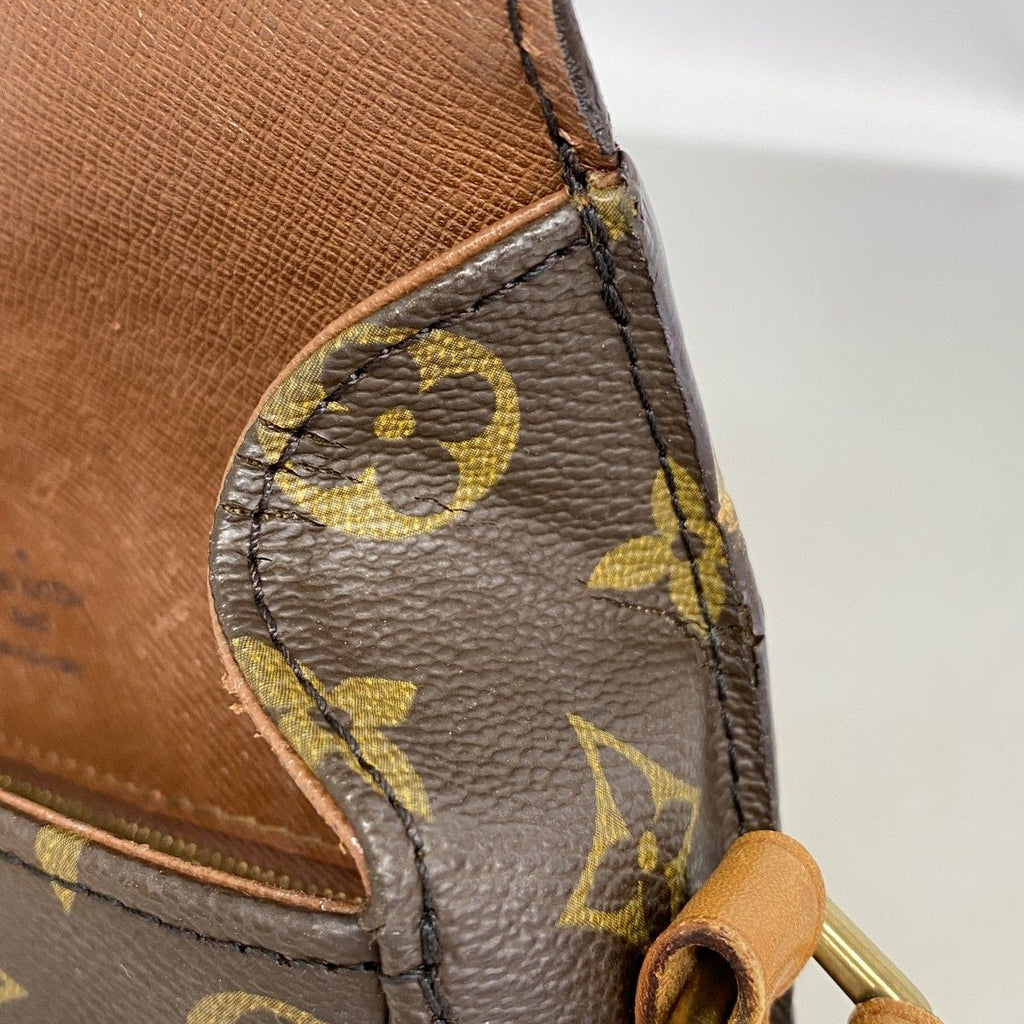Louis Vuitton Shoulder Bag Monogram Saint Cloud PM Brown — view 8