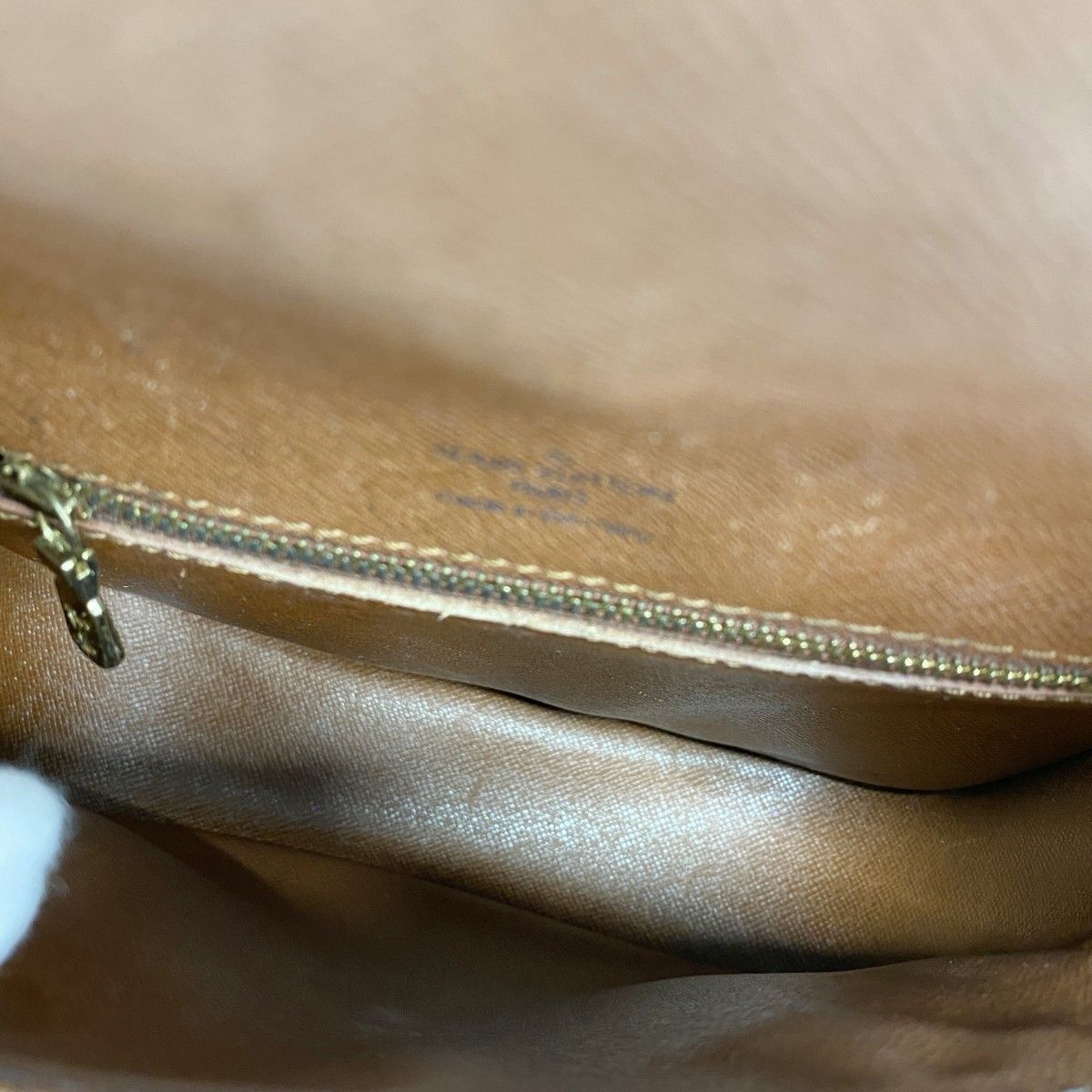 Louis Vuitton Shoulder Bag Monogram Saint Cloud PM Brown — view 4